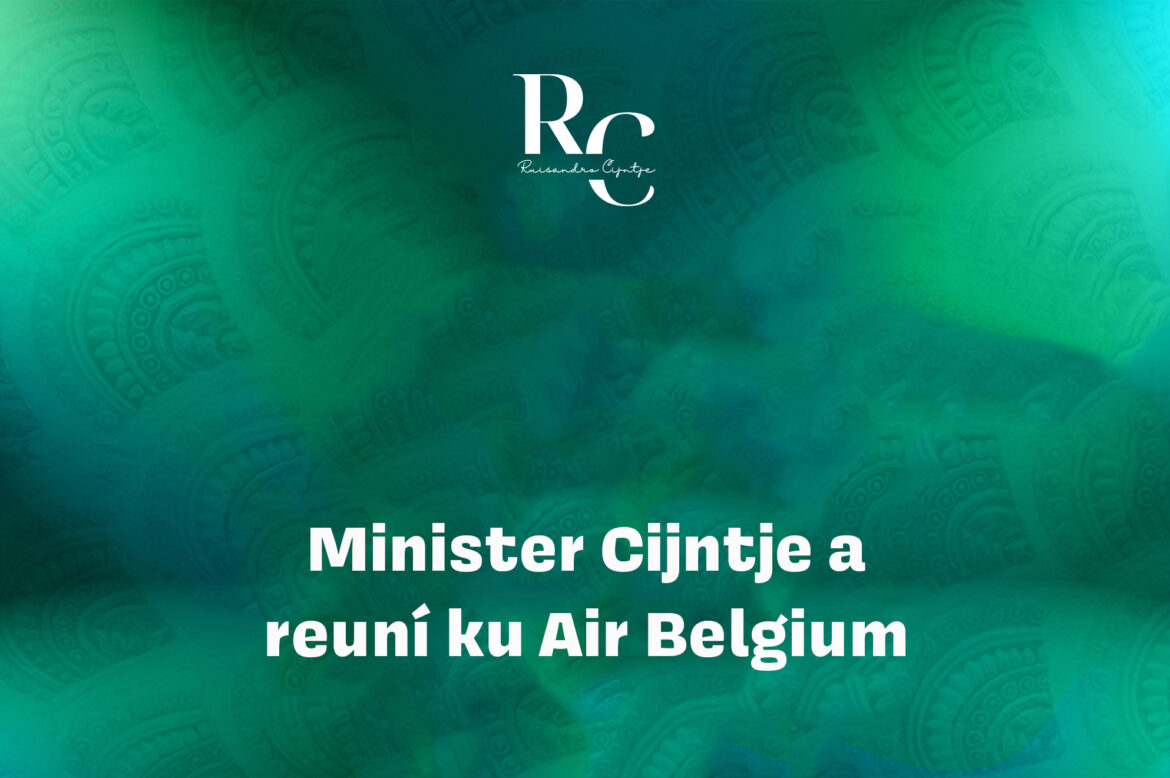 Minister Cijntje a reuní ku Air Belgium